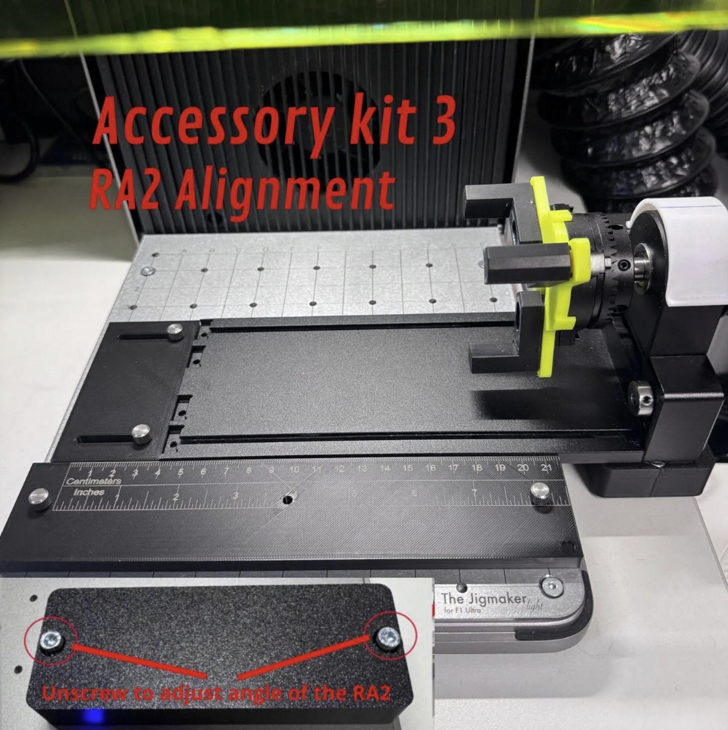 Accessories kit 3 for Jigmaker light