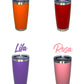 Personalisierter Thermobecher 590ml – Edelstahl mit Wunschname & Lasergravur