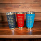 Personalized thermal mug, stainless steel mug, laser engraving with desired name and motif, coffee to go, 590ml various colors