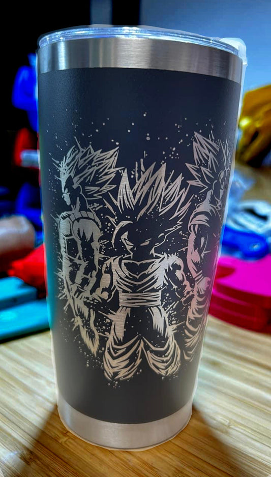 Personalisierter Thermobecher 590ml – Edelstahl mit Wunschname & Lasergravur