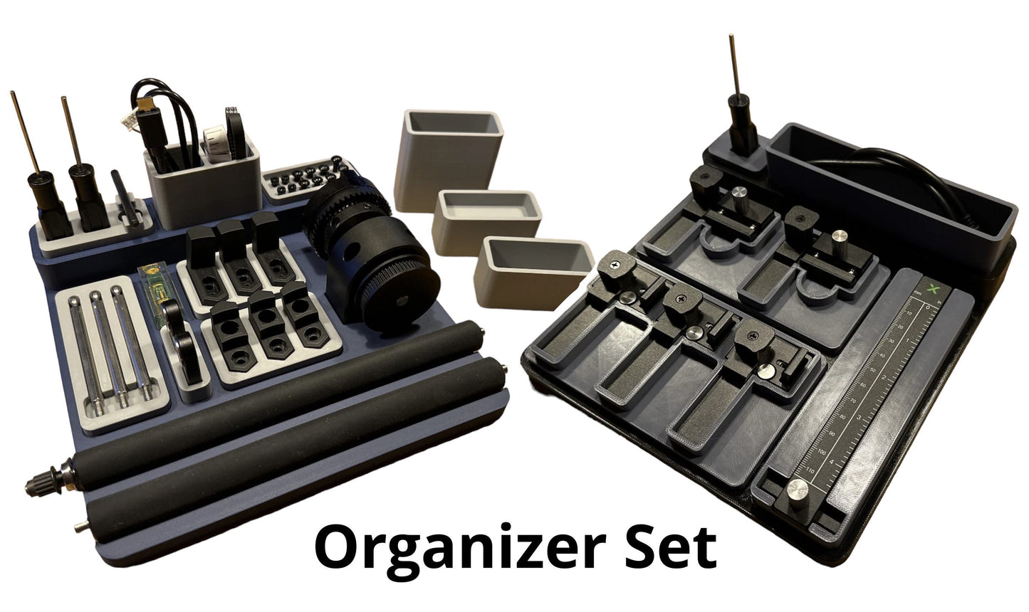 xTool F1 RA2 Pro & Slide Extension Organizer – Perfekte Aufbewahrung für Ihr Zubehör