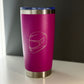 Personalisierter Thermobecher 590ml – Edelstahl mit Wunschname & Lasergravur