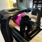 Xtool F1 Riser XL showcasing a large engraving setup for cups and tumblers.