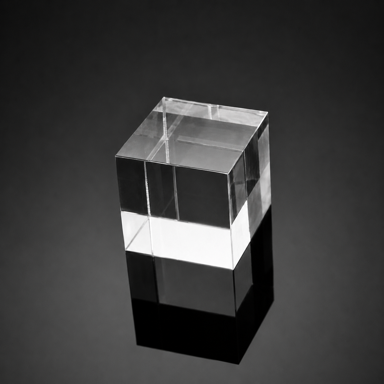 K9 Kristallblock 60x60x60mm – Hochwertiger Glasblock für beeindruckende Innengravuren.