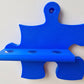 Tonie Puzzle-Erweiterung für 3 Figuren – Flexible Wandregal Ergänzung in 15 Farben, blaue Puzzle-Form.
