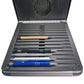 xTool F1 Ultra Pencil Jig with multiple pens arranged for precise engraving.