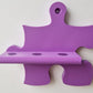 Tonie Puzzle-Erweiterung für 3 Figuren – Flexible Wandregal Ergänzung in 15 Farben, lila Puzzle-Design.