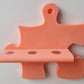 Tonie Puzzle-Erweiterung für 3 Figuren – Flexible Wandregal Ergänzung in 15 Farben, pinke Puzzle-Erweiterung für Wandregal.