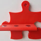 Tonie Puzzle-Erweiterung für 3 Figuren – Flexible Wandregal Ergänzung in 15 Farben, rotes Puzzle-Design.