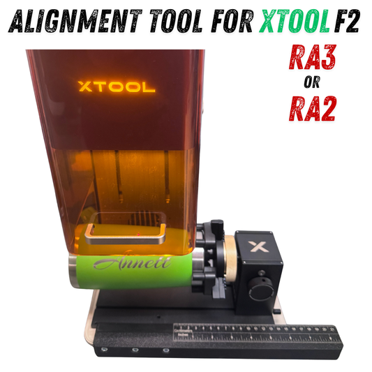 xTool F2 RA3 Alignment Tool – Präzises Ausrichtwerkzeug für exakte Ausrichtung von Werkstücken